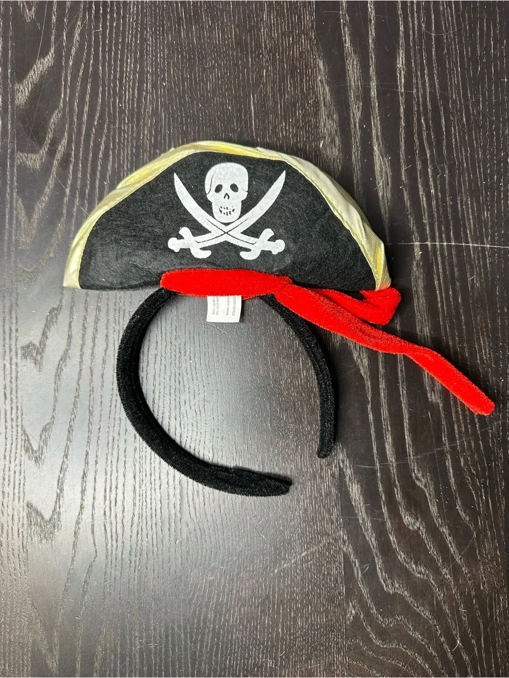 Kids Halloween Headband Set - Black Pirate and Colorful Witch Hats